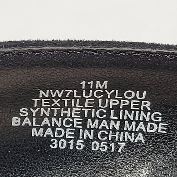 Nine West LucyLou Women's Black Wedge US Size 11M NWB - Picture 10 of 11